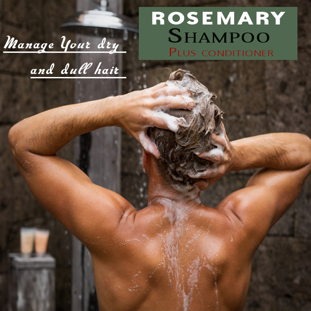 Seyal Rosemary Shampoo Plus Conditioner, Anti Dandruff & Hair Fall Control - 250 ml