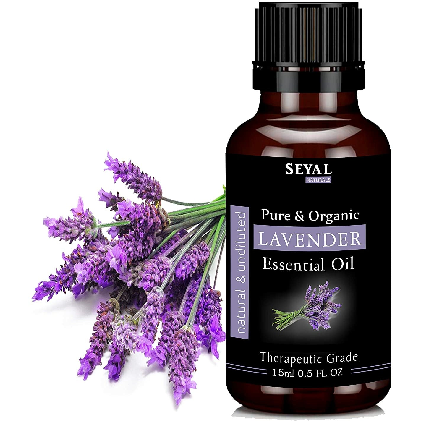 Seyal Lavender Essential Oil 100 % Pure Therapeutic Grade