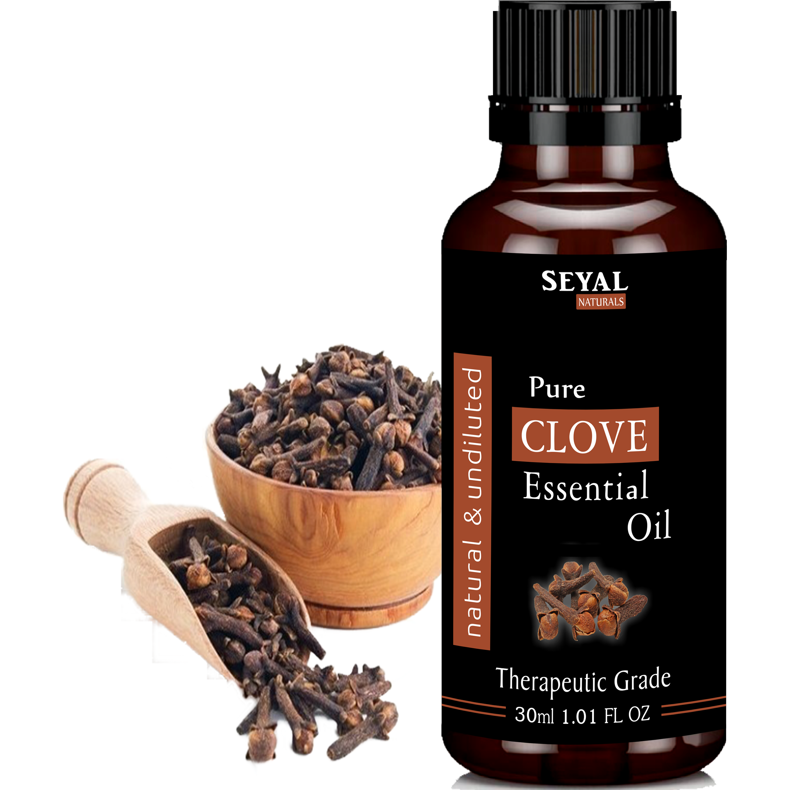 Seyal Clove Essential Oil 100 % Pure Therapeutic Grade
