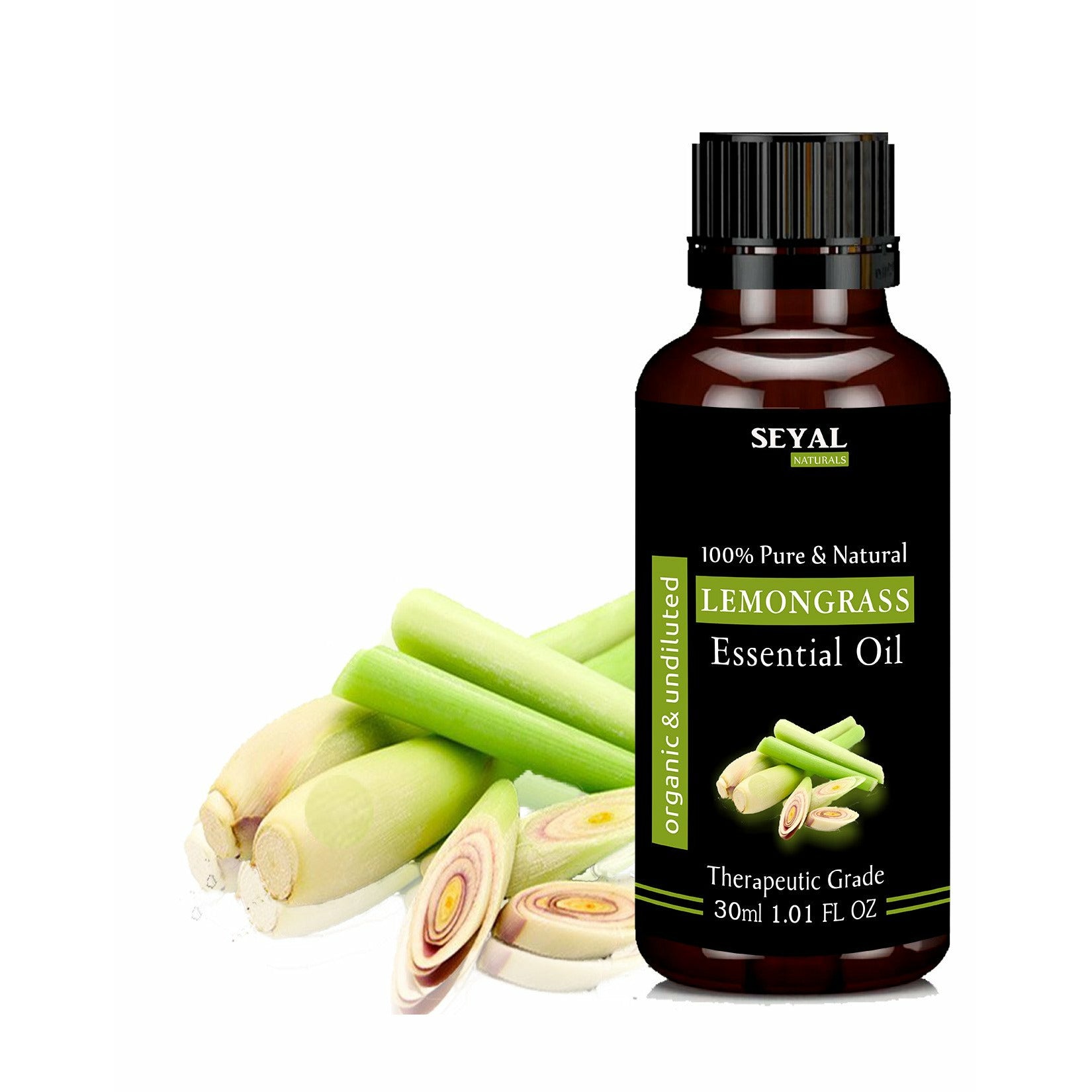 Seyal Lemongrass Essential Oil 100 % Pure Therapeutic Grade