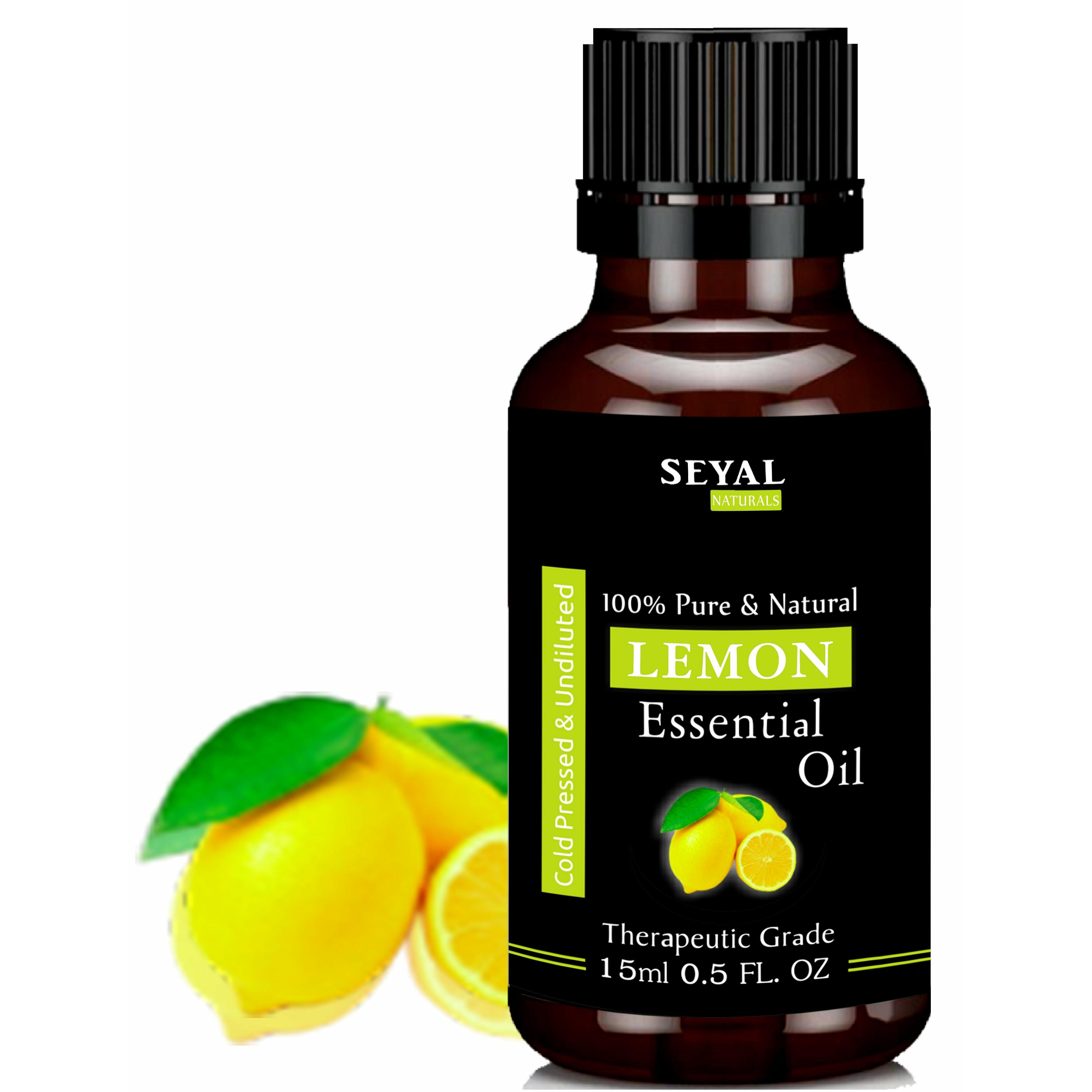 Seyal Lemon Essential Oil 100 % Pure Therapeutic Grade
