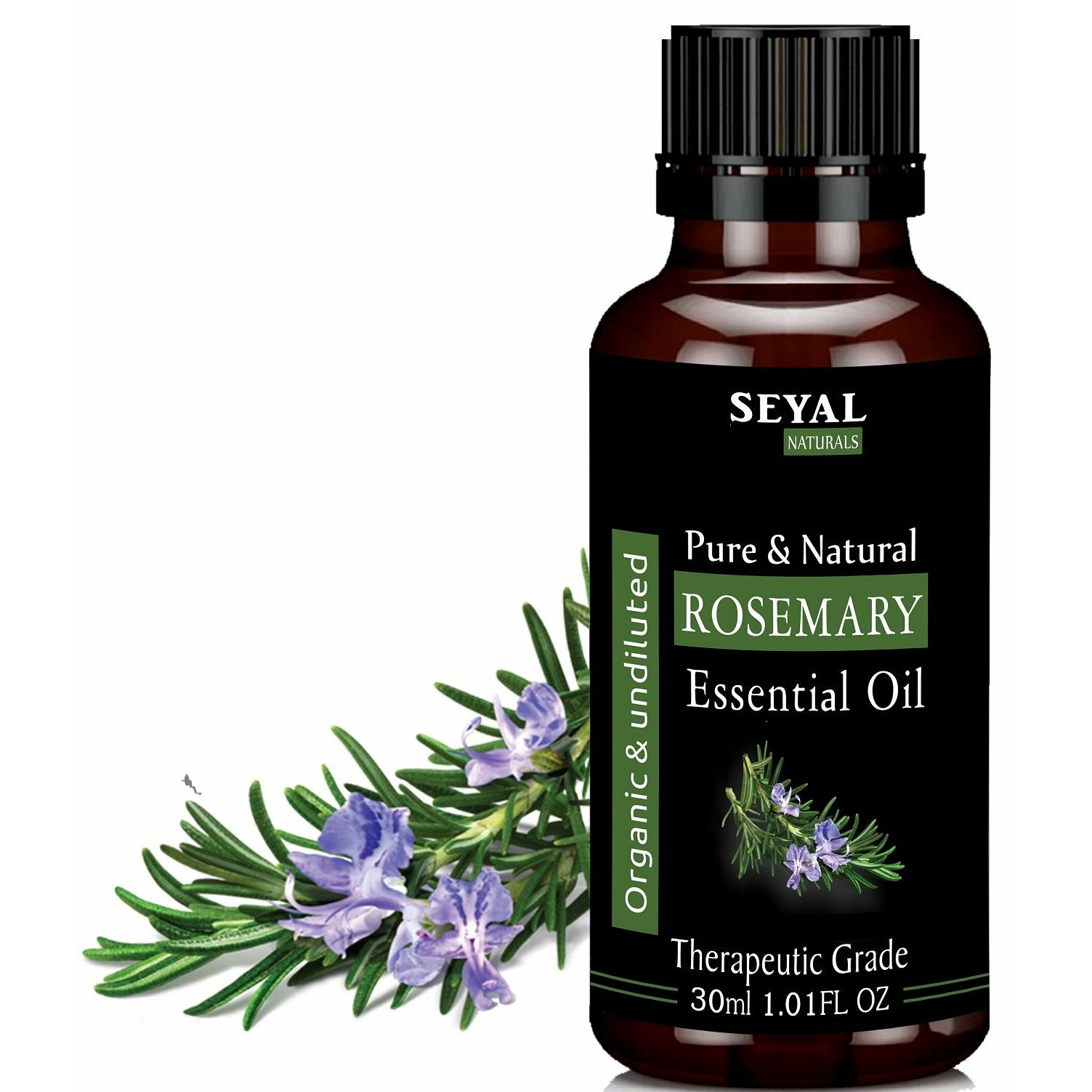 Seyal Rosemary Essential Oil 100 % Pure Therapeutic Grade